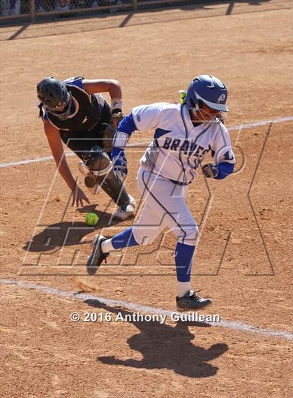 Thumbnail 2 in Lompoc vs. Louisville (CIF SS Div 5 Final) photogallery.