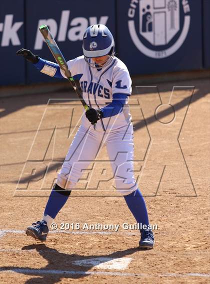Thumbnail 2 in Lompoc vs. Louisville (CIF SS Div 5 Final) photogallery.