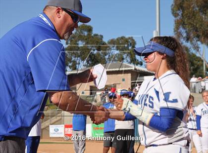 Thumbnail 3 in Lompoc vs. Louisville (CIF SS Div 5 Final) photogallery.