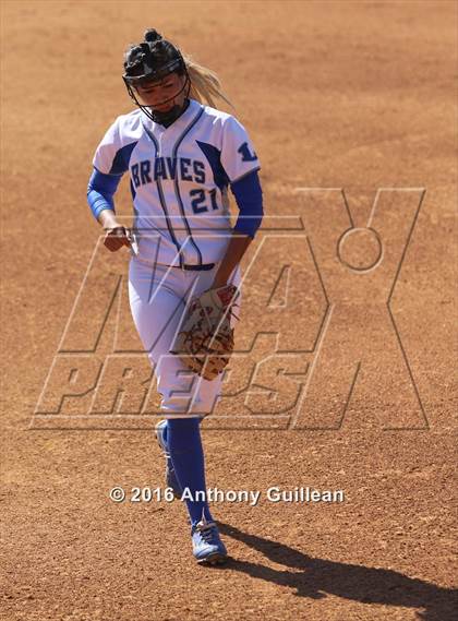 Thumbnail 2 in Lompoc vs. Louisville (CIF SS Div 5 Final) photogallery.