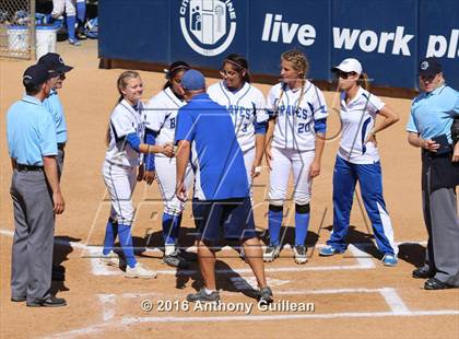 Thumbnail 2 in Lompoc vs. Louisville (CIF SS Div 5 Final) photogallery.