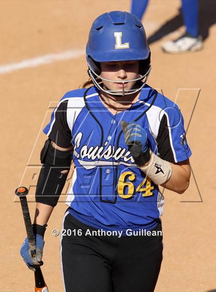 Thumbnail 3 in Lompoc vs. Louisville (CIF SS Div 5 Final) photogallery.