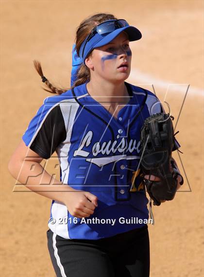 Thumbnail 2 in Lompoc vs. Louisville (CIF SS Div 5 Final) photogallery.