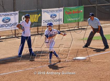 Thumbnail 2 in Lompoc vs. Louisville (CIF SS Div 5 Final) photogallery.