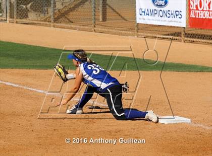 Thumbnail 3 in Lompoc vs. Louisville (CIF SS Div 5 Final) photogallery.