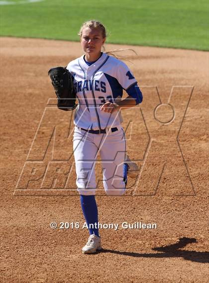Thumbnail 2 in Lompoc vs. Louisville (CIF SS Div 5 Final) photogallery.
