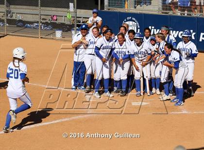 Thumbnail 3 in Lompoc vs. Louisville (CIF SS Div 5 Final) photogallery.
