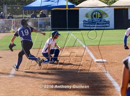 Thumbnail 2 in Lompoc vs. Louisville (CIF SS Div 5 Final) photogallery.