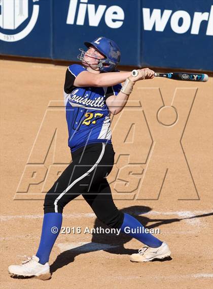 Thumbnail 3 in Lompoc vs. Louisville (CIF SS Div 5 Final) photogallery.