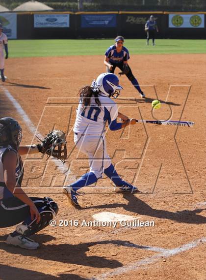 Thumbnail 3 in Lompoc vs. Louisville (CIF SS Div 5 Final) photogallery.
