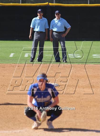 Thumbnail 2 in Lompoc vs. Louisville (CIF SS Div 5 Final) photogallery.