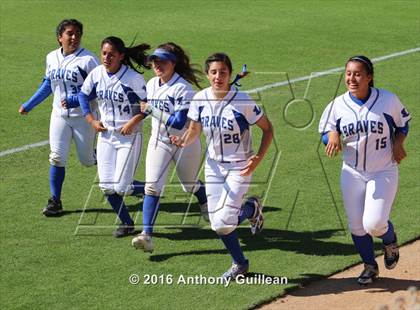 Thumbnail 2 in Lompoc vs. Louisville (CIF SS Div 5 Final) photogallery.
