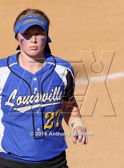 Thumbnail 3 in Lompoc vs. Louisville (CIF SS Div 5 Final) photogallery.