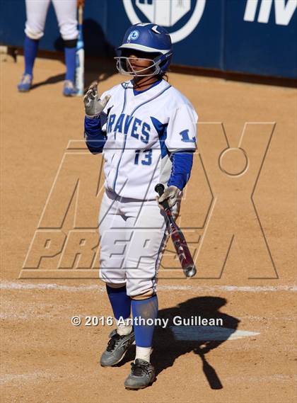 Thumbnail 3 in Lompoc vs. Louisville (CIF SS Div 5 Final) photogallery.