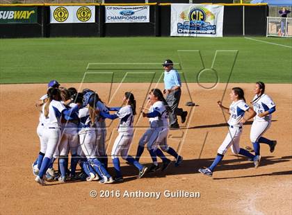 Thumbnail 3 in Lompoc vs. Louisville (CIF SS Div 5 Final) photogallery.