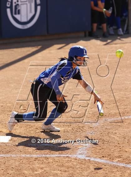 Thumbnail 2 in Lompoc vs. Louisville (CIF SS Div 5 Final) photogallery.