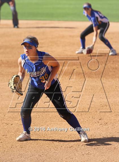 Thumbnail 3 in Lompoc vs. Louisville (CIF SS Div 5 Final) photogallery.