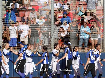 Thumbnail 3 in Lompoc vs. Louisville (CIF SS Div 5 Final) photogallery.