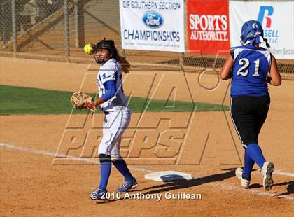 Thumbnail 2 in Lompoc vs. Louisville (CIF SS Div 5 Final) photogallery.