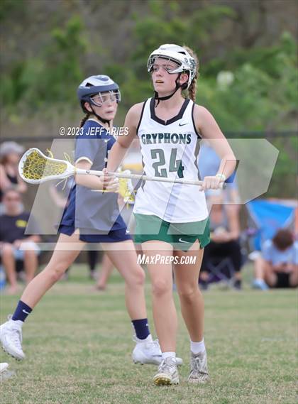 Thumbnail 2 in Academy of the Holy Names vs Sickles (Lax Against Leukemia) photogallery.