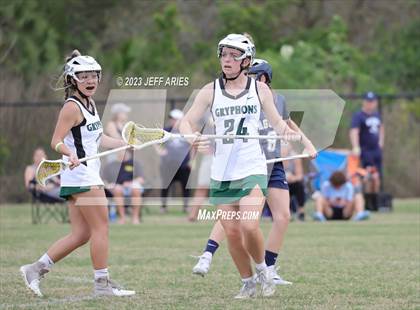 Thumbnail 3 in Academy of the Holy Names vs Sickles (Lax Against Leukemia) photogallery.