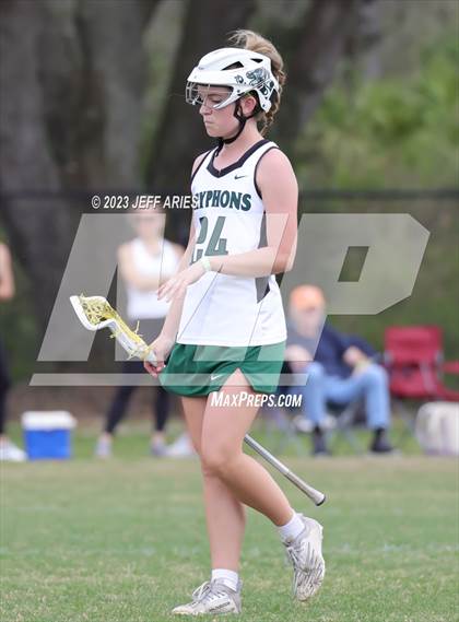 Thumbnail 3 in Academy of the Holy Names vs Sickles (Lax Against Leukemia) photogallery.