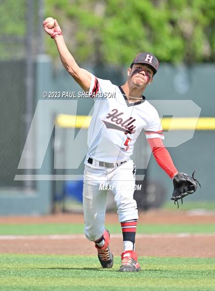 Thumbnail 3 in Flatirons Academy vs. Holly (CHSAA 1A State - Semifinal) photogallery.