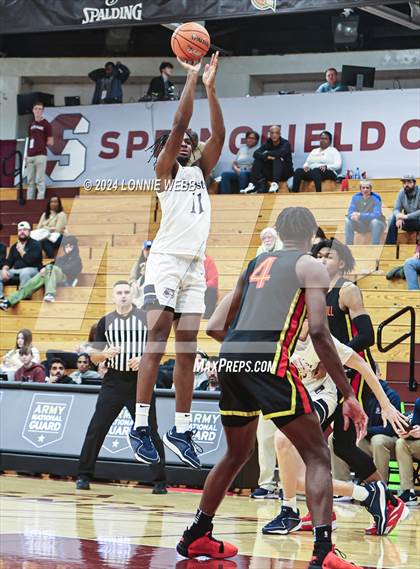 Thumbnail 2 in Oak Hill Academy vs. Brewster Academy (Spalding Hoophall Classic) photogallery.