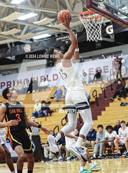 Thumbnail 2 in Oak Hill Academy vs. Brewster Academy (Spalding Hoophall Classic) photogallery.