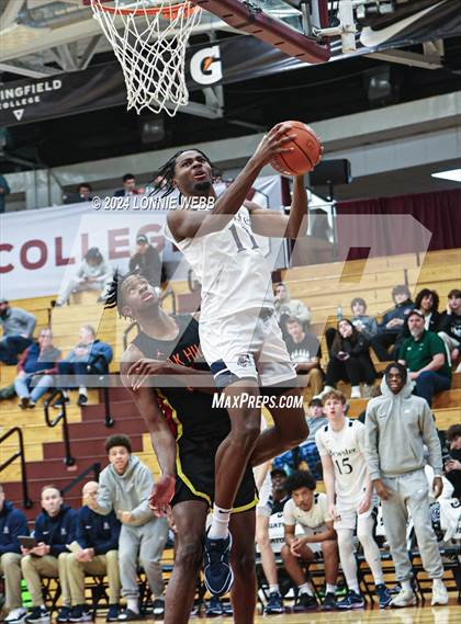 Thumbnail 1 in Oak Hill Academy vs. Brewster Academy (Spalding Hoophall Classic) photogallery.
