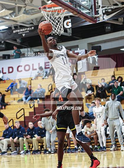 Thumbnail 3 in Oak Hill Academy vs. Brewster Academy (Spalding Hoophall Classic) photogallery.
