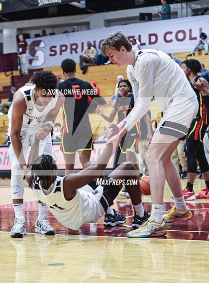 Thumbnail 1 in Oak Hill Academy vs. Brewster Academy (Spalding Hoophall Classic) photogallery.
