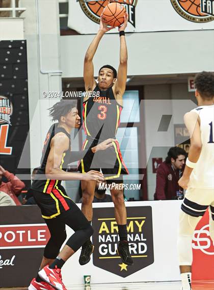 Thumbnail 2 in Oak Hill Academy vs. Brewster Academy (Spalding Hoophall Classic) photogallery.