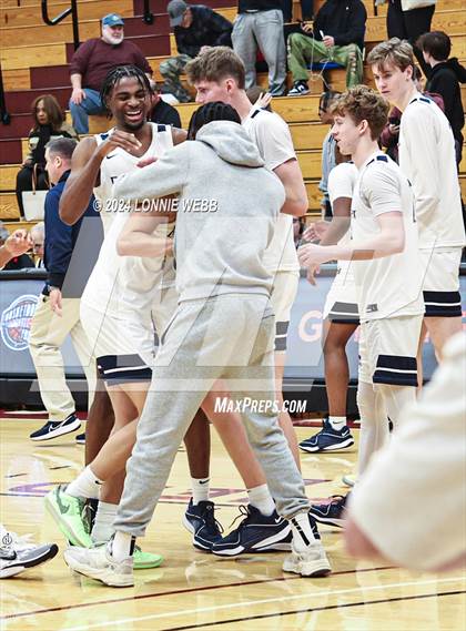 Thumbnail 1 in Oak Hill Academy vs. Brewster Academy (Spalding Hoophall Classic) photogallery.