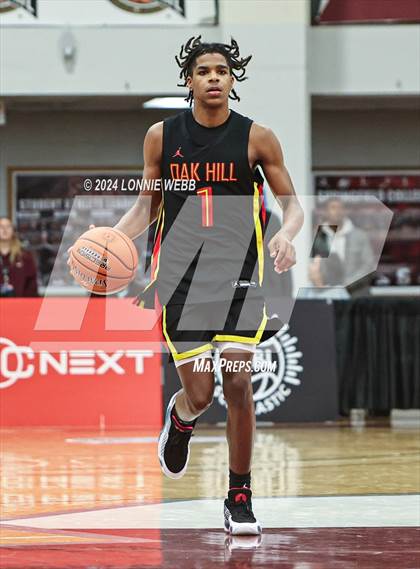 Thumbnail 2 in Oak Hill Academy vs. Brewster Academy (Spalding Hoophall Classic) photogallery.
