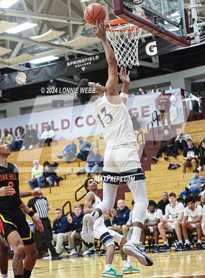 Thumbnail 3 in Oak Hill Academy vs. Brewster Academy (Spalding Hoophall Classic) photogallery.