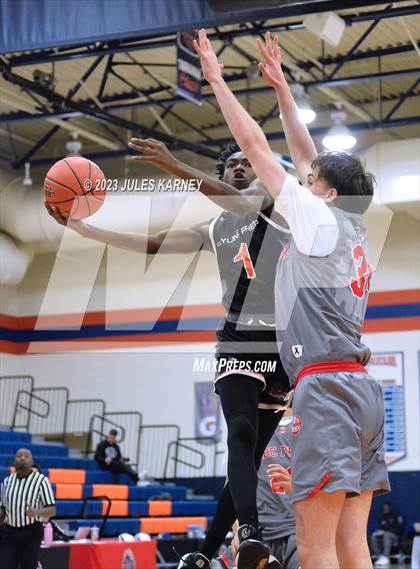 Thumbnail 2 in Skyline Prep vs Albuquerque Academy (Tarkanian Classic) photogallery.