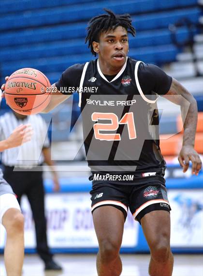 Thumbnail 1 in Skyline Prep vs Albuquerque Academy (Tarkanian Classic) photogallery.