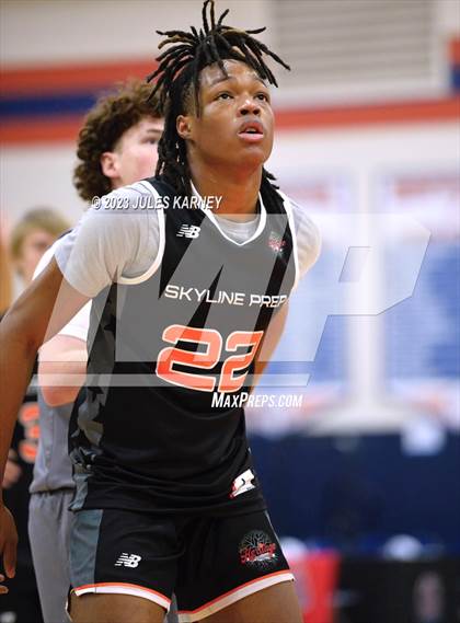 Thumbnail 1 in Skyline Prep vs Albuquerque Academy (Tarkanian Classic) photogallery.
