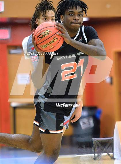 Thumbnail 2 in Skyline Prep vs Albuquerque Academy (Tarkanian Classic) photogallery.