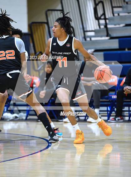 Thumbnail 2 in Skyline Prep vs Albuquerque Academy (Tarkanian Classic) photogallery.