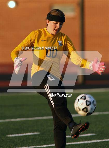 Thumbnail 3 in Trinity Academy @ Central (KSHSAA 4A Regional Playoff) photogallery.
