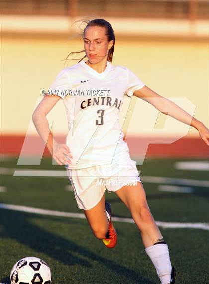 Thumbnail 2 in Trinity Academy @ Central (KSHSAA 4A Regional Playoff) photogallery.
