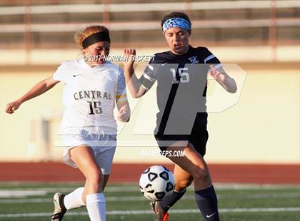 Thumbnail 3 in Trinity Academy @ Central (KSHSAA 4A Regional Playoff) photogallery.