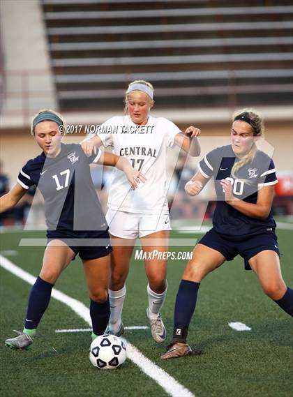 Thumbnail 1 in Trinity Academy @ Central (KSHSAA 4A Regional Playoff) photogallery.