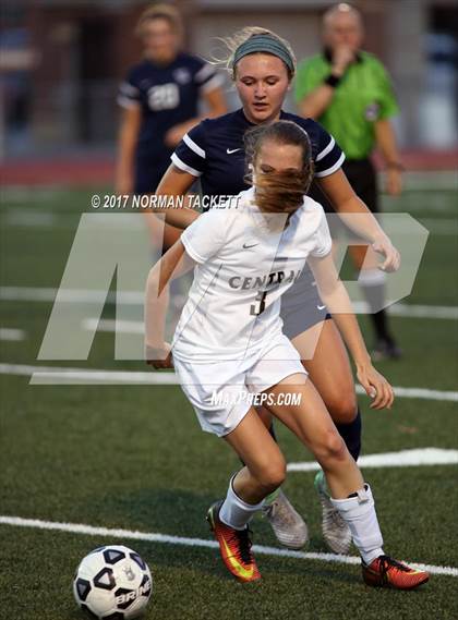 Thumbnail 2 in Trinity Academy @ Central (KSHSAA 4A Regional Playoff) photogallery.