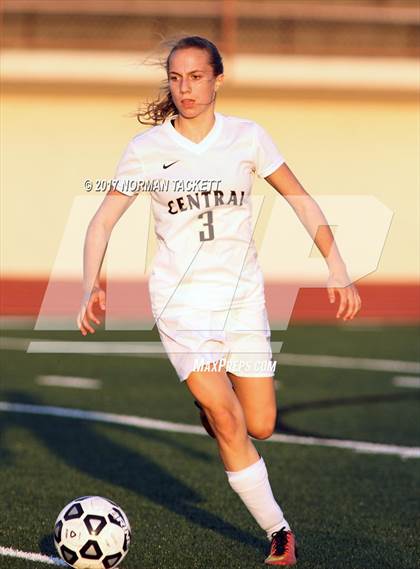 Thumbnail 1 in Trinity Academy @ Central (KSHSAA 4A Regional Playoff) photogallery.
