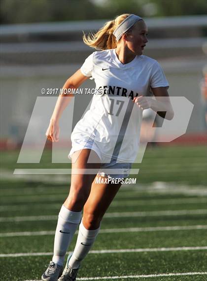 Thumbnail 3 in Trinity Academy @ Central (KSHSAA 4A Regional Playoff) photogallery.