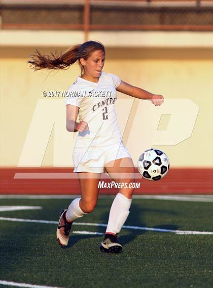 Thumbnail 2 in Trinity Academy @ Central (KSHSAA 4A Regional Playoff) photogallery.