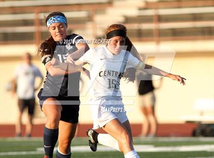 Thumbnail 1 in Trinity Academy @ Central (KSHSAA 4A Regional Playoff) photogallery.